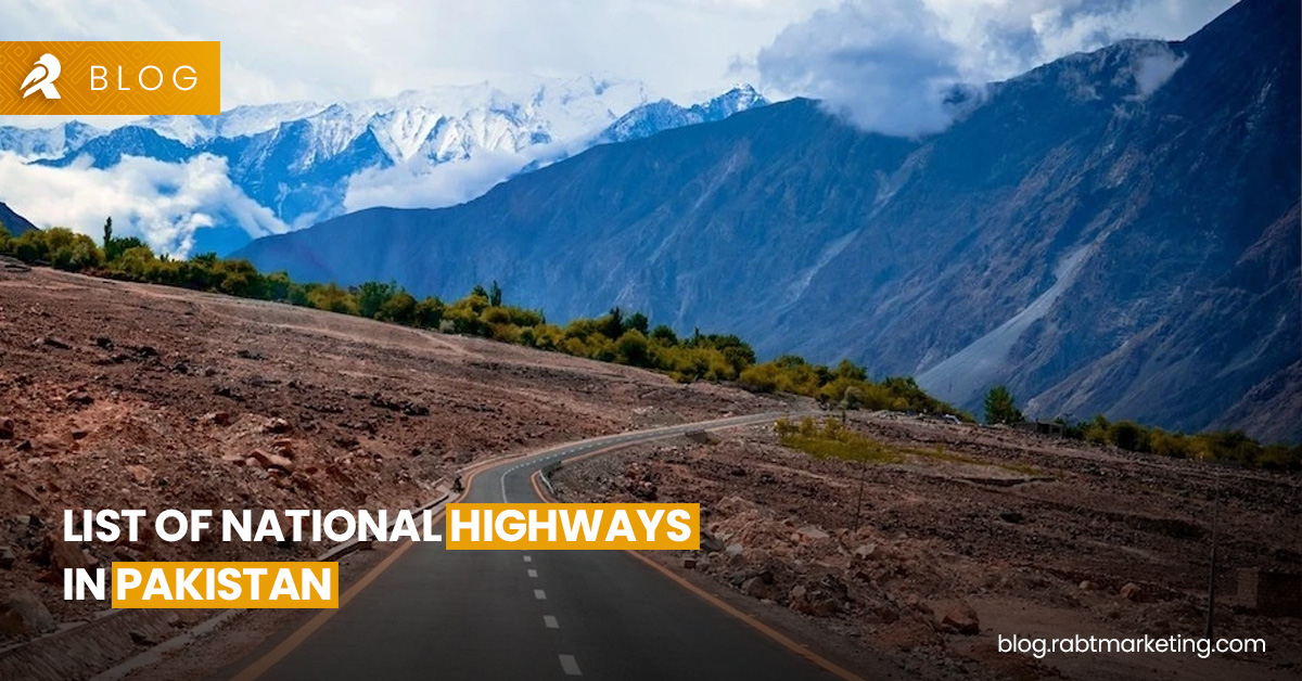 List of National Highways in Pakistan