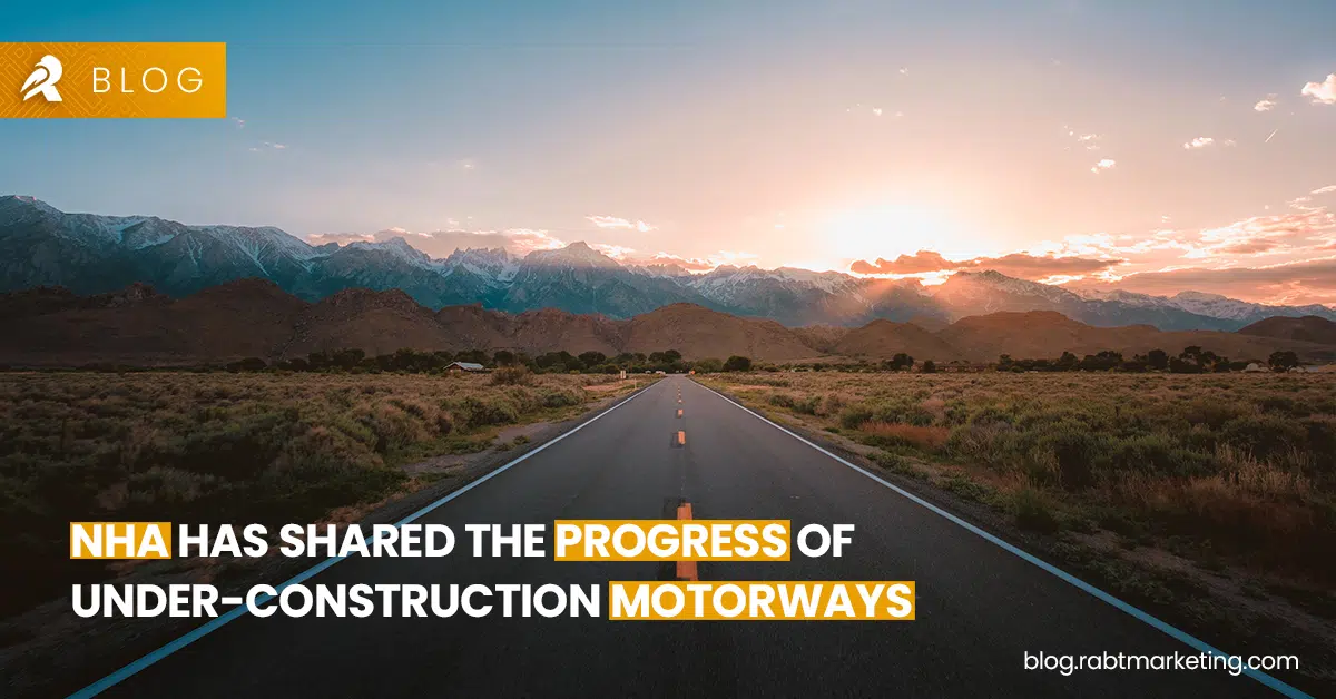 NHA has shared the progress of under-construction motorways