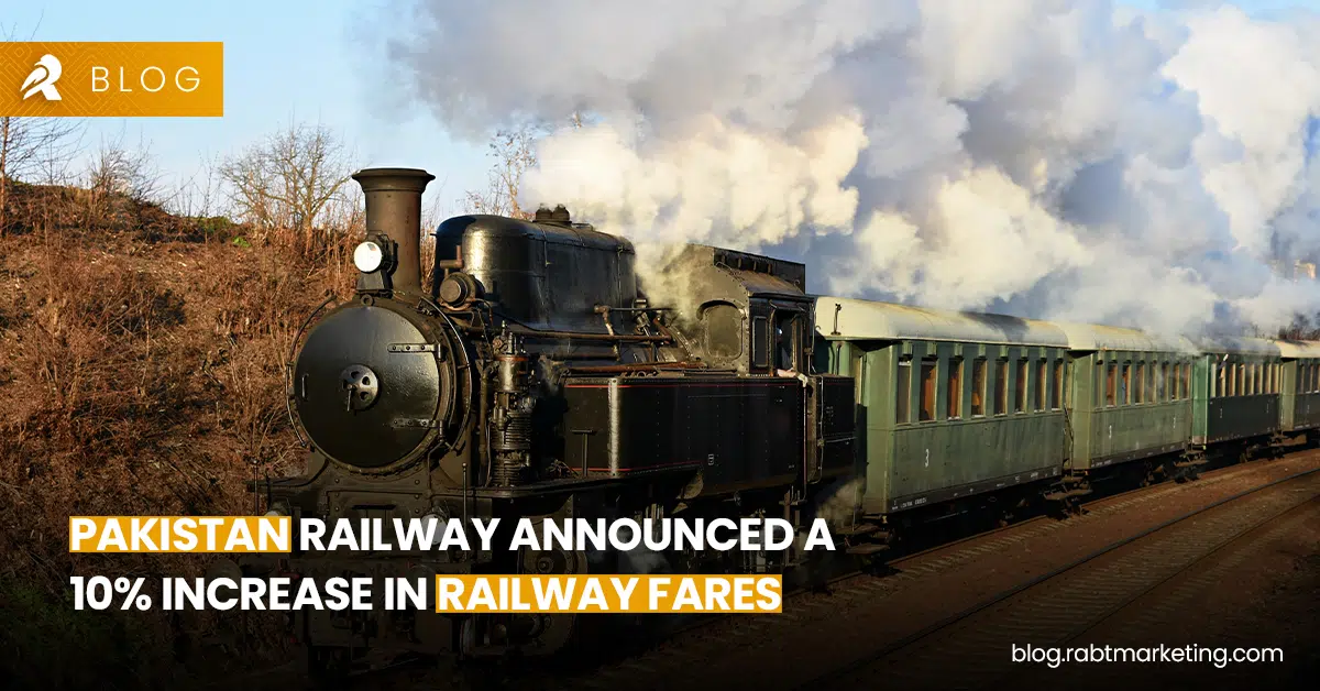 Pakistan Railway Announced a 10% Increase in Railway Fares