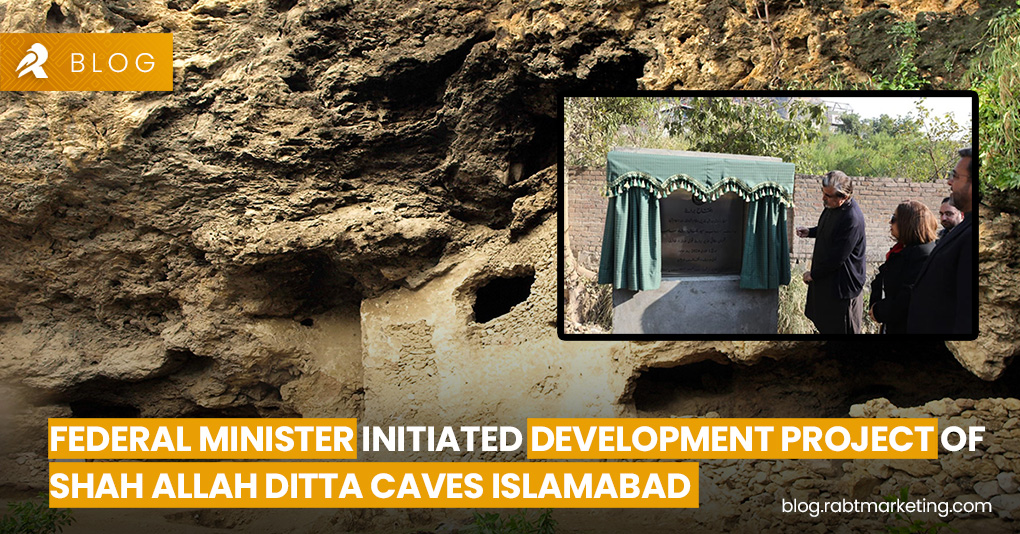 Federal Minister Initiated Development Project of Shah Allah Ditta Caves Islamabad