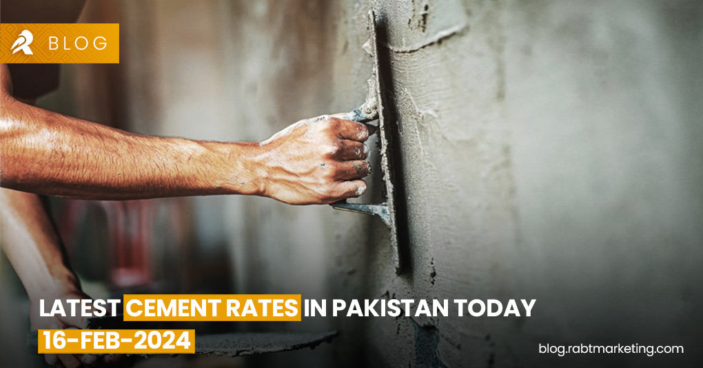 Latest Cement Rate in Pakistan Today 2024