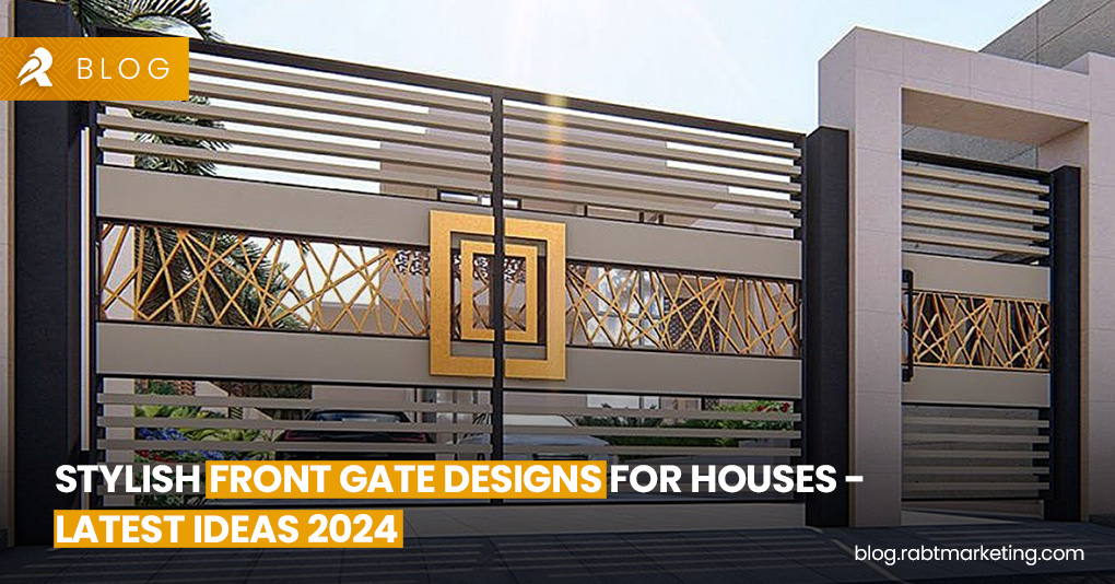 Stylish Front Gate Designs for Houses - Latest Ideas 2024