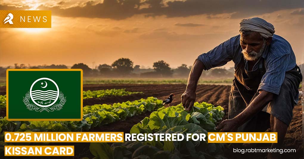 0.725 Million farmers Registered for CM's Kissan Card