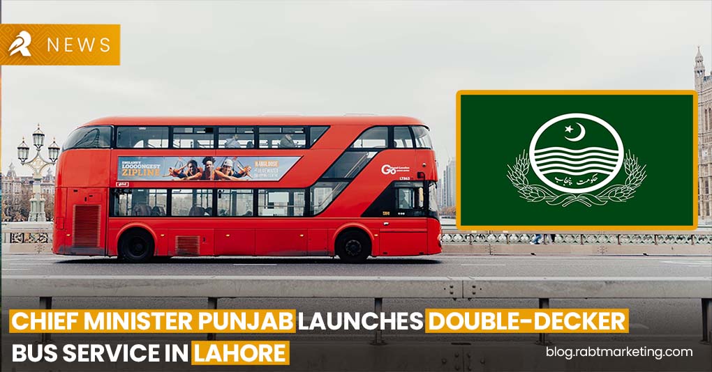 hief Minister Punjab launches Double-Decker Bus Service in Lahore