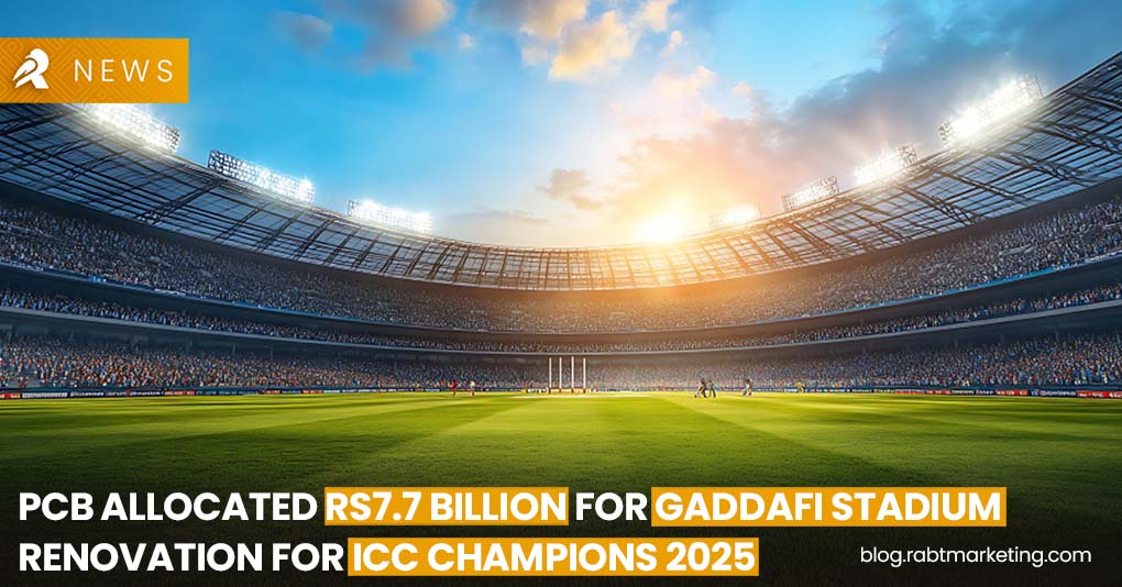 PCB Allocated Rs7.7 Billion for Gaddafi Stadium Renovation for ICC Champions 2025