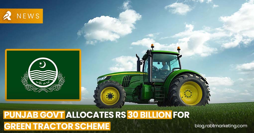 Punjab Govt Allocates Rs 30 Billion for Green Tractor Scheme